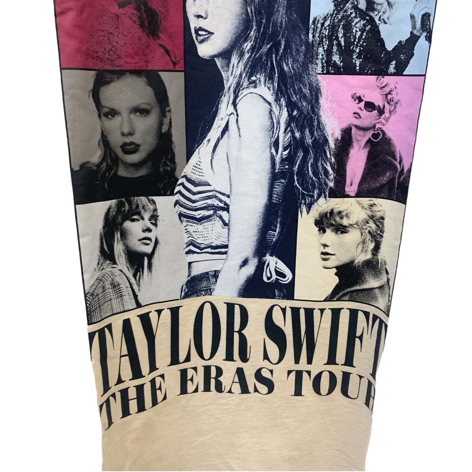 Eras Tour T-Shirt Beige - Size 4x Taylor Swift