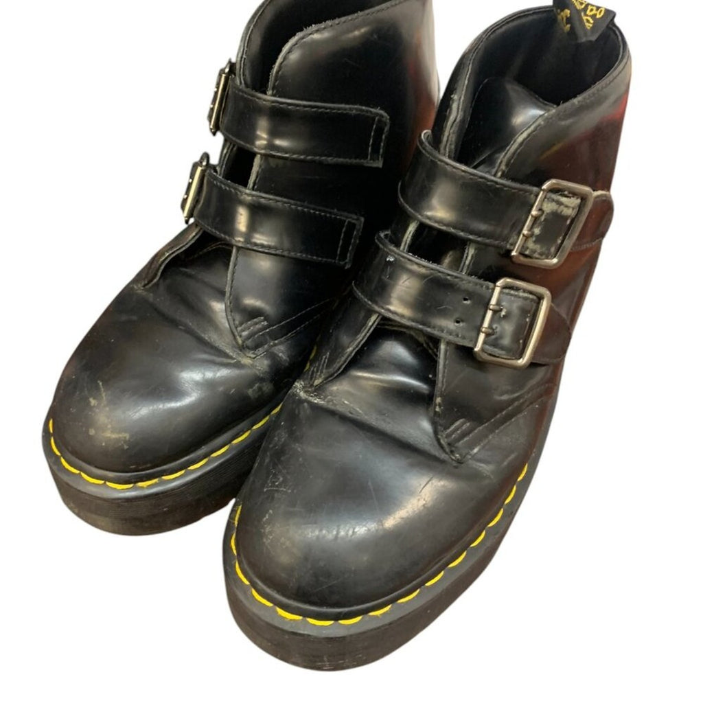 Dr. Martens Black Devon Platform Boots SZ 9 US L