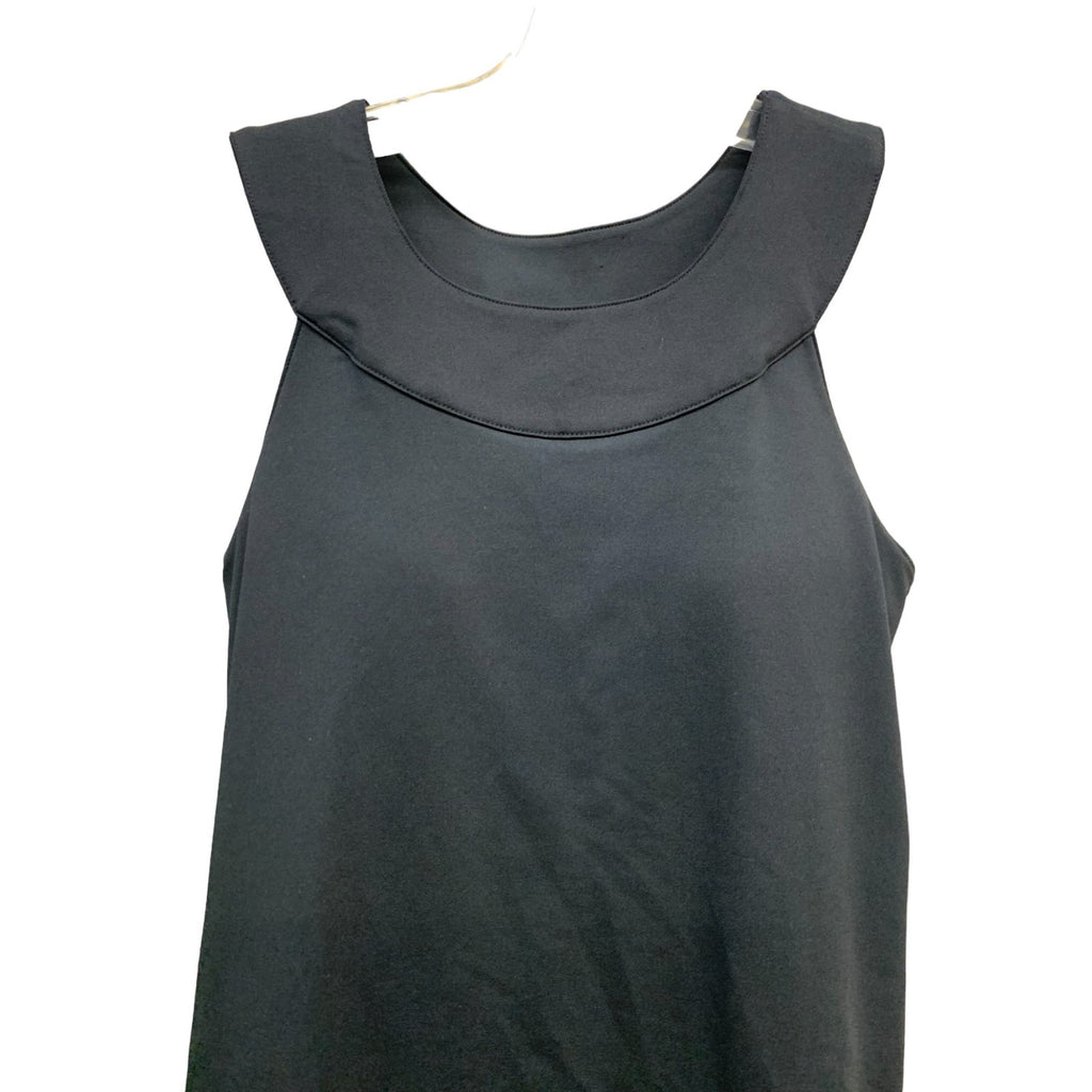 Athleta Black Tank U-Neck with Built-In Bra  SZ Small