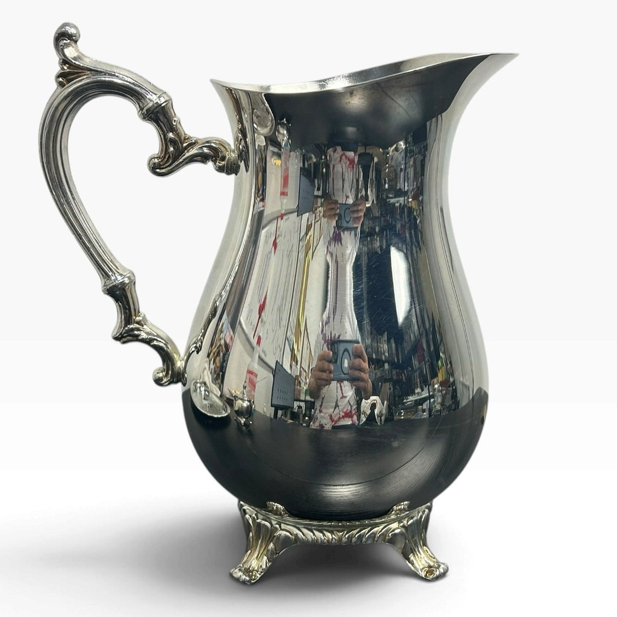 Wm Rogers Silver Plate High-end Service Set Pitcher Sugar Bowl Tray Victorian