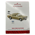 Hallmark Keepsake 1965 Ford Mustang Christmas Ornament 50 Years Gold Diecast