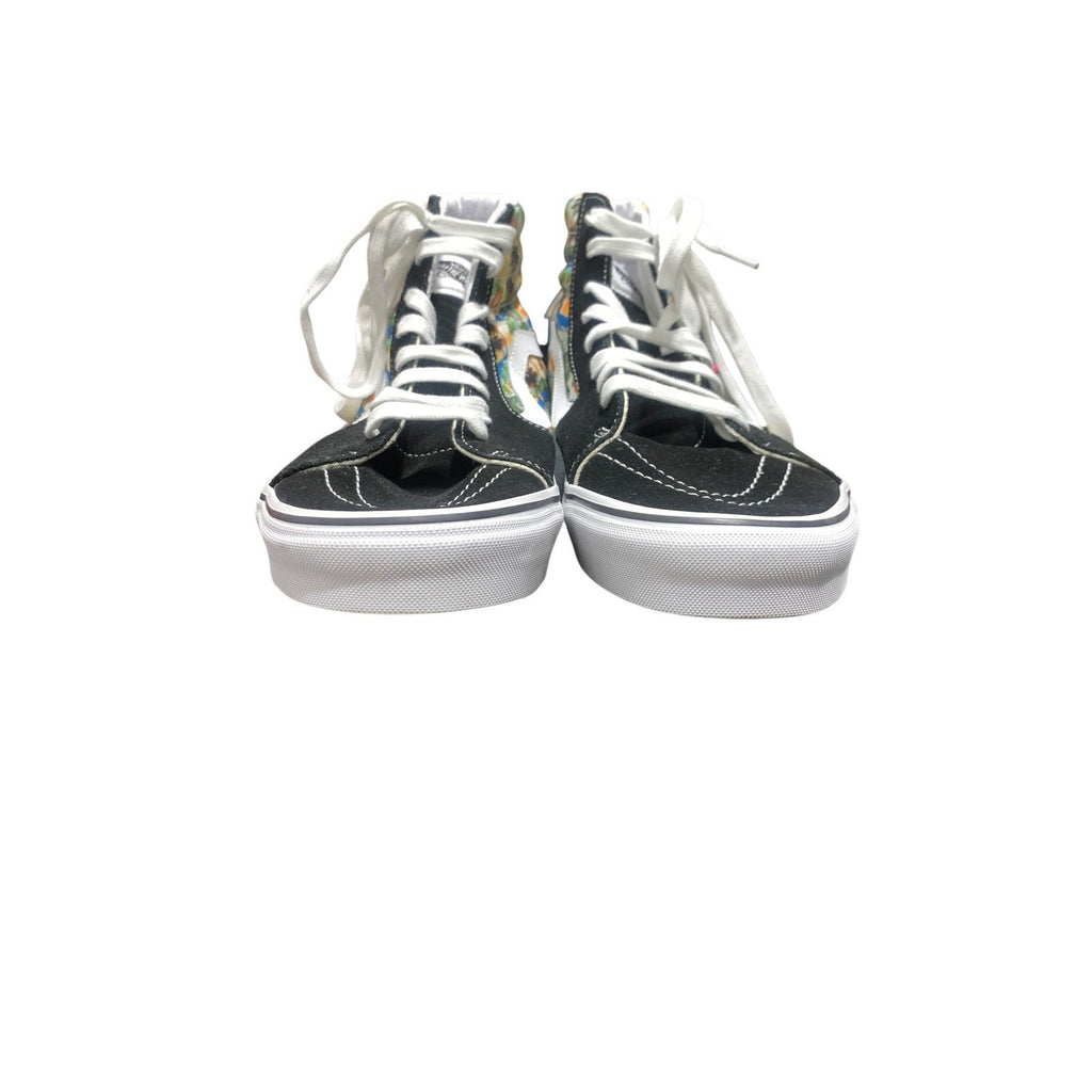 Vans Sk8-Hi Black Tropical Island Palm Tree High Top Sneaker Mens 12 Skater casu