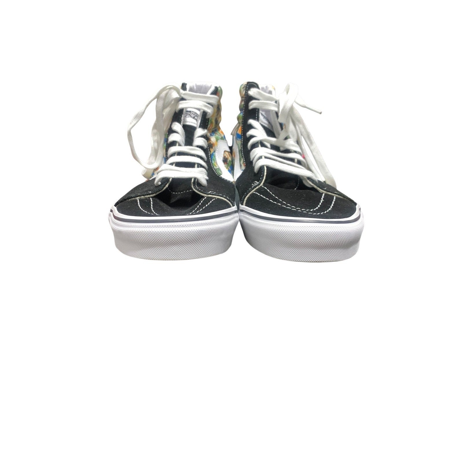 Vans Sk8-Hi Black Tropical Island Palm Tree High Top Sneaker Mens 12 Skater casu