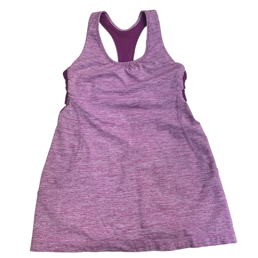Lululemon Turbo Athletic Women's Tank Top Heathered Dewberry Purple Size 4