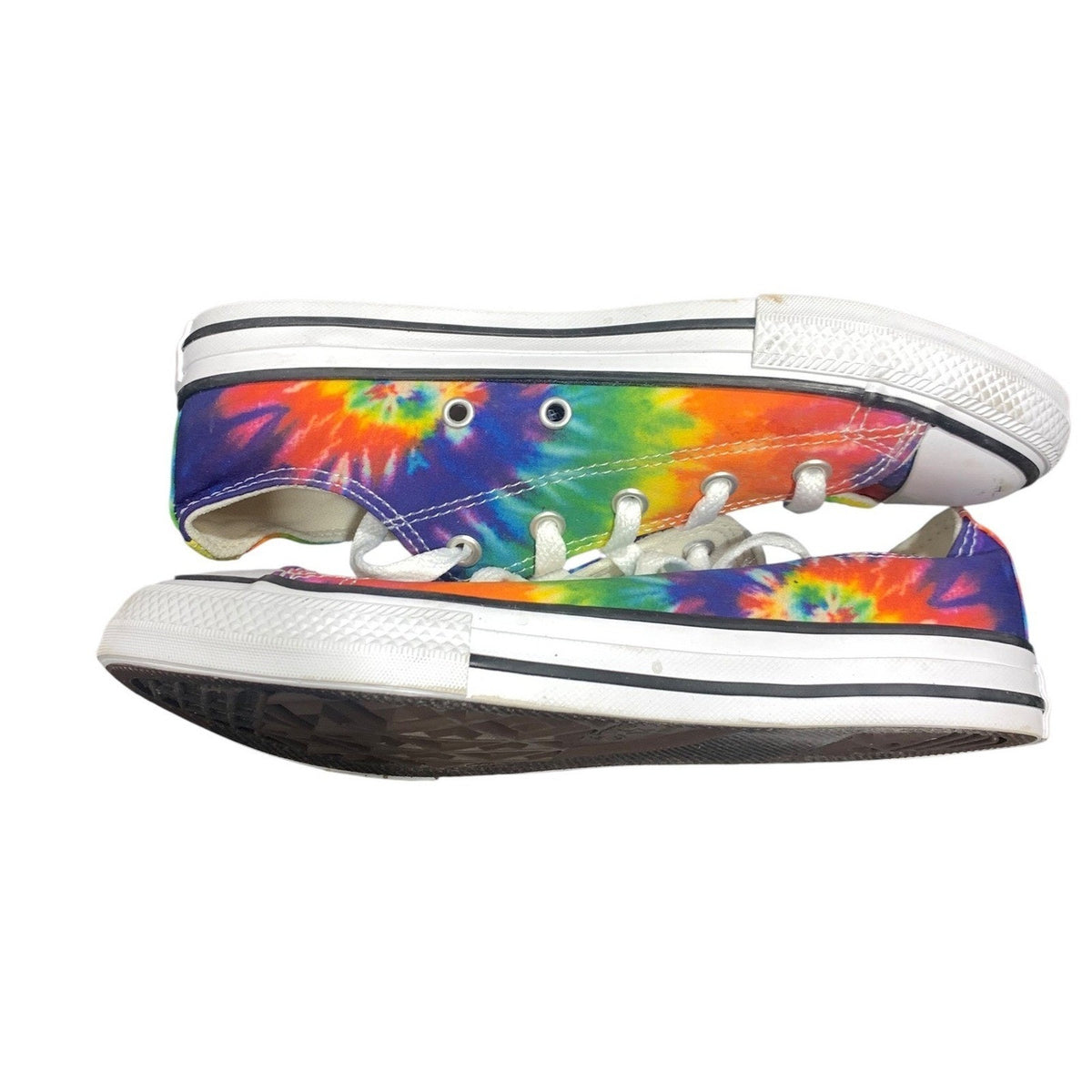 Converse Chuck Taylor All Star Low Tie Dye Multi Color Youth Sneakers 369279F 3Y