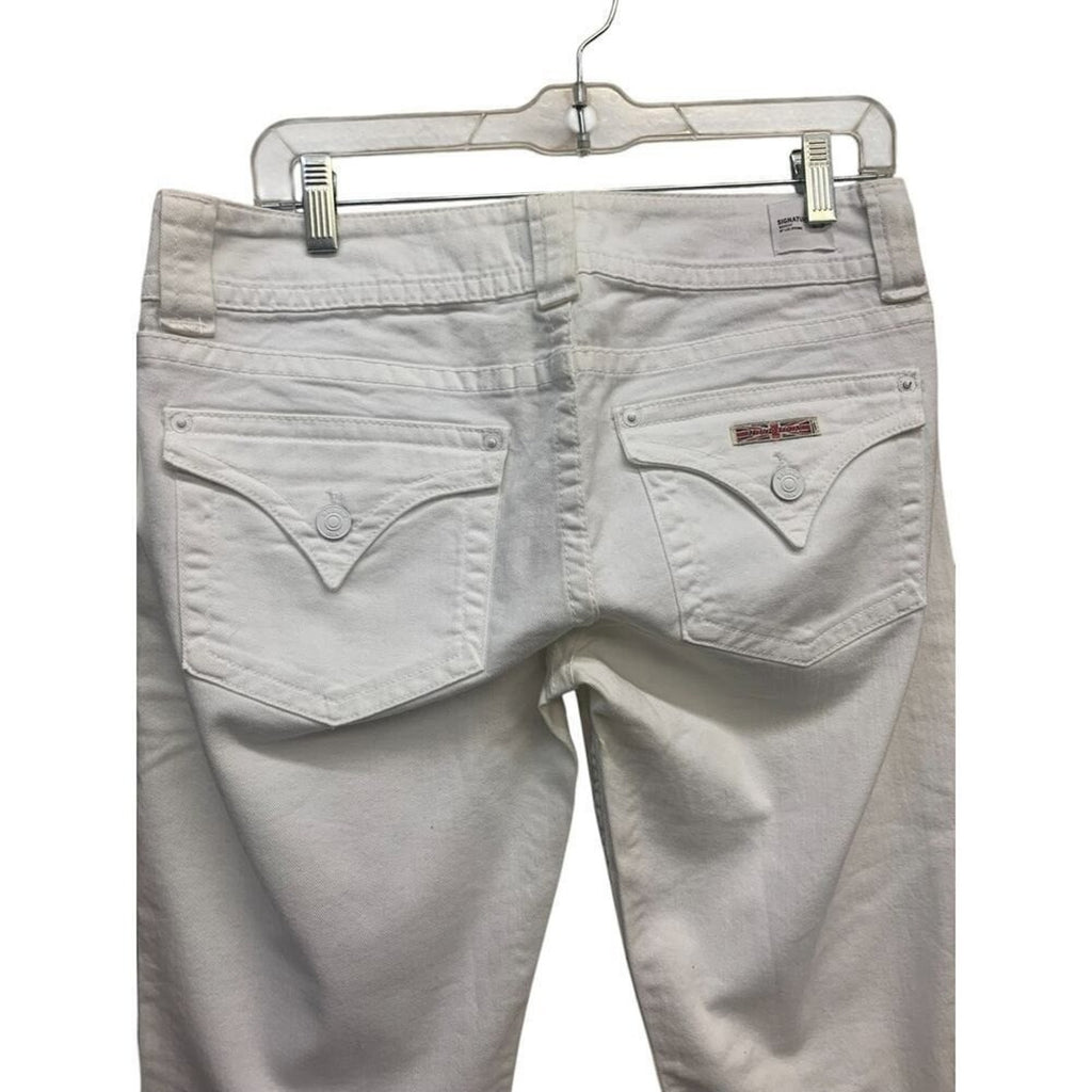 NWT HUDSON Signature Bootcut White SZ 29 Wide Leg