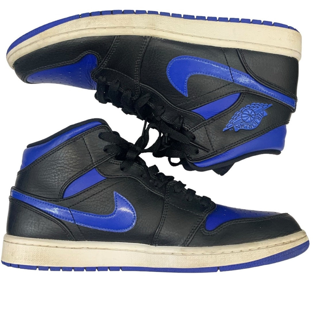 Air Jordan 1 Mid Hyper Royal 2021 SZ 10 Men's