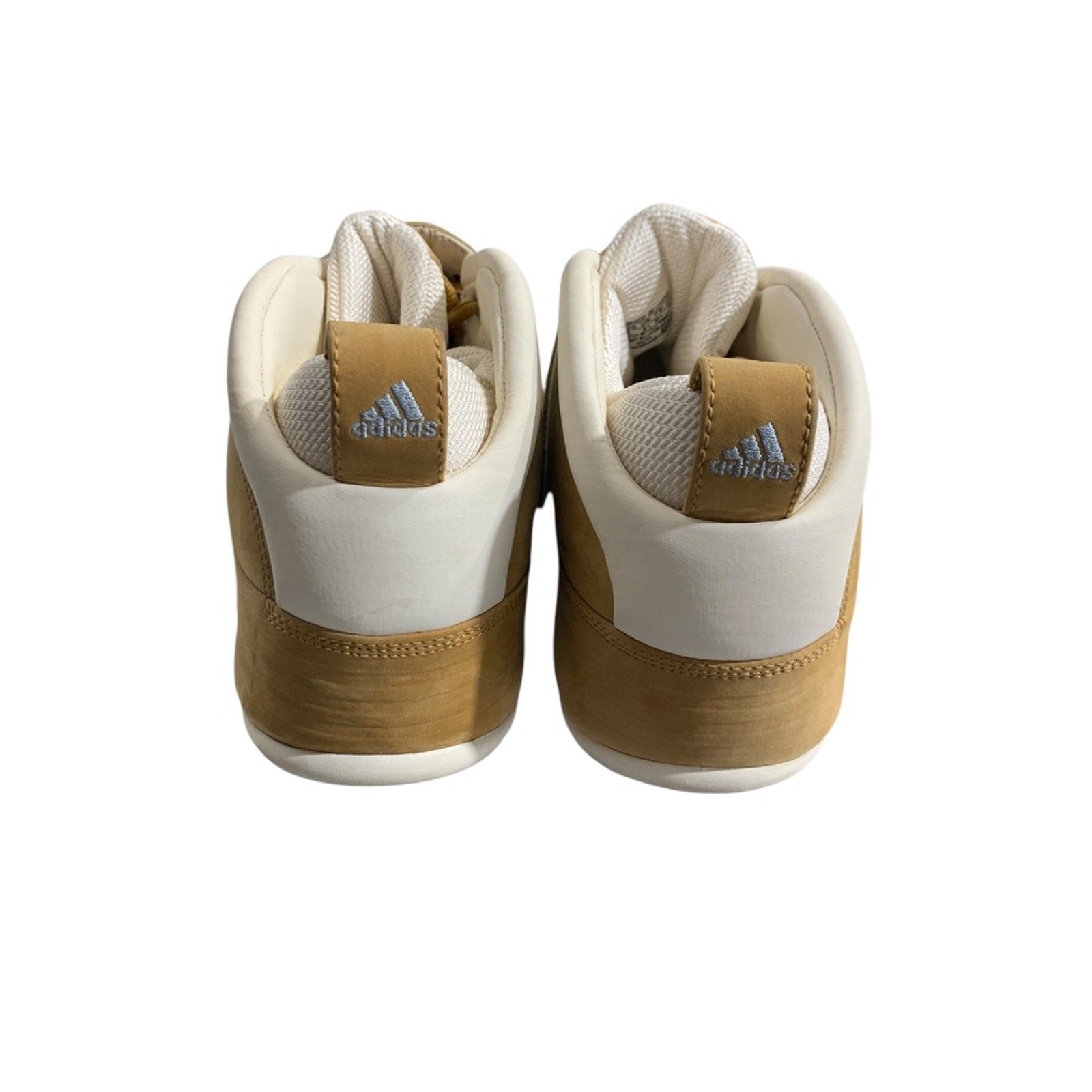 Adidas ADAN All Day All Night Shoes Wheat Gold Sneakers Tan Suede Rare 2003 Sz 9