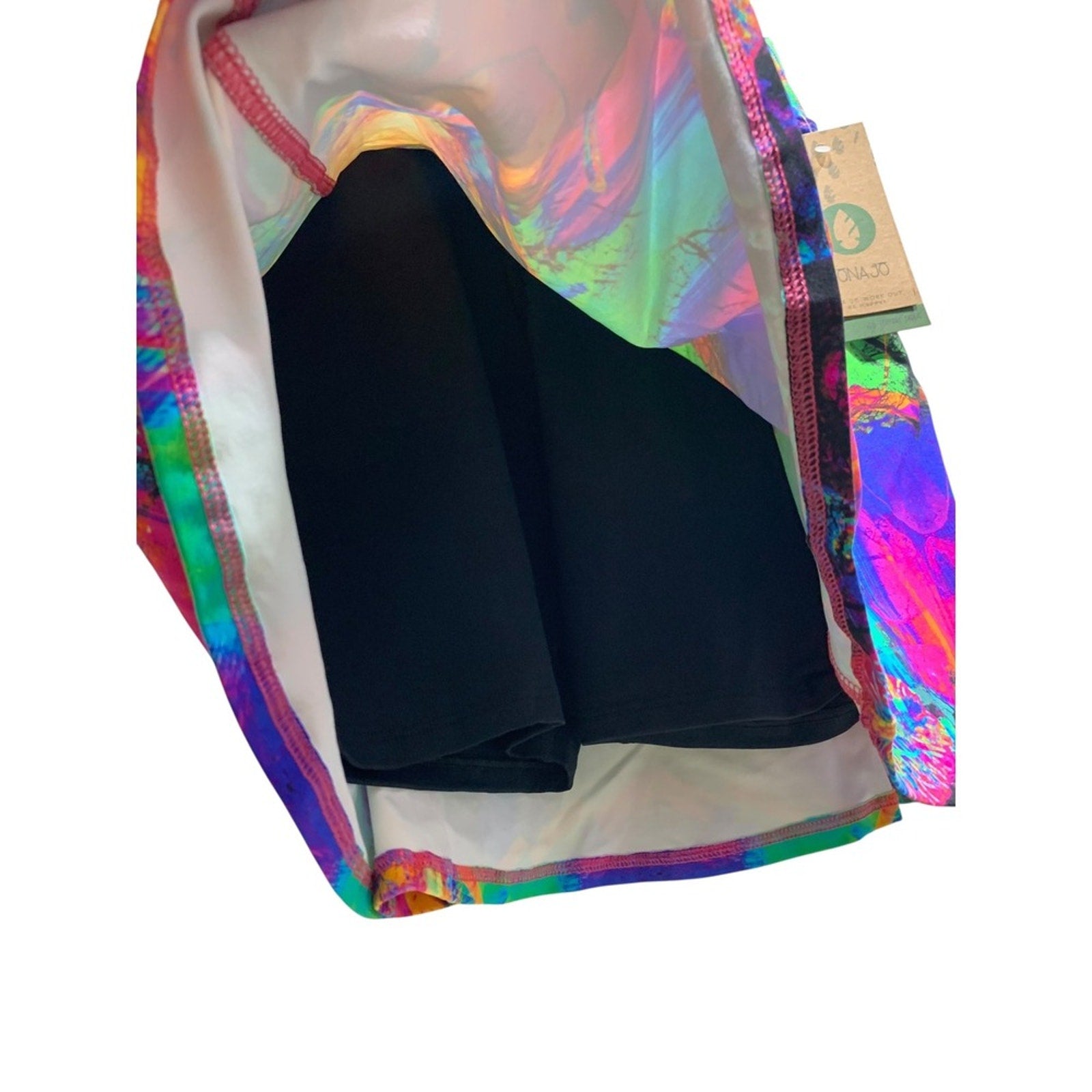 DONA.JO Skirt Size S Surreal Multicolor Athletic Skort Activewear Women