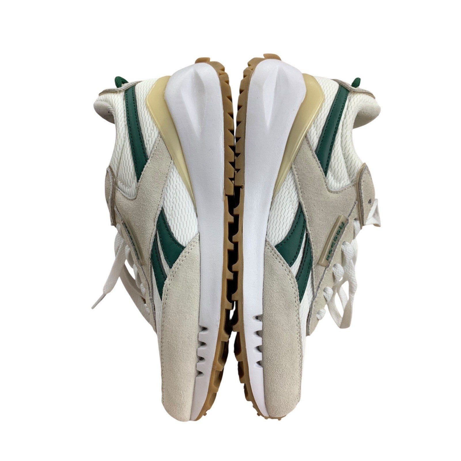 Reebok Galaxy 16 Mens Size 7.5 White Green Running Walking Casual Sneakers