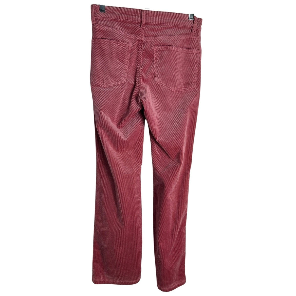 Anthropologie Pilcro The Yaya Mid-Rise Corduroy Crop Flare Jeans Pink 27
