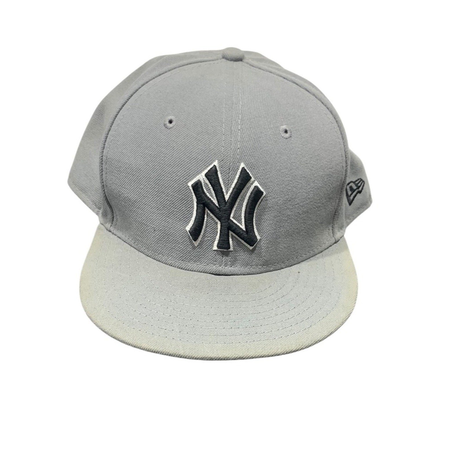 New Era New York Yankees 59FIFTY Fitted Baseball Cap Men's Gray MLB
