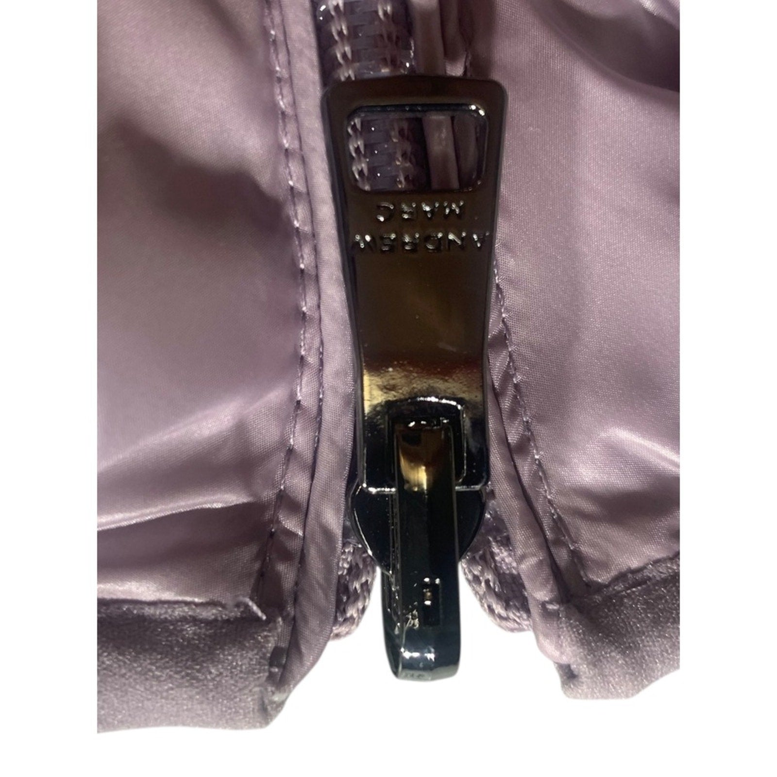 Andrew Marc Women's Puffer Jacket L Reversible Faux Fur Hooded Lightweight Coat