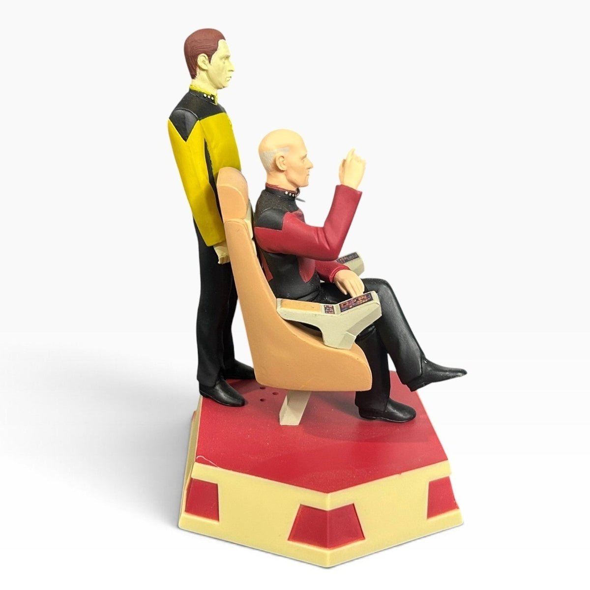 Hallmark 2017 Star Trek Picard and Data Magic Sound Keepsake Ornament QXI3402
