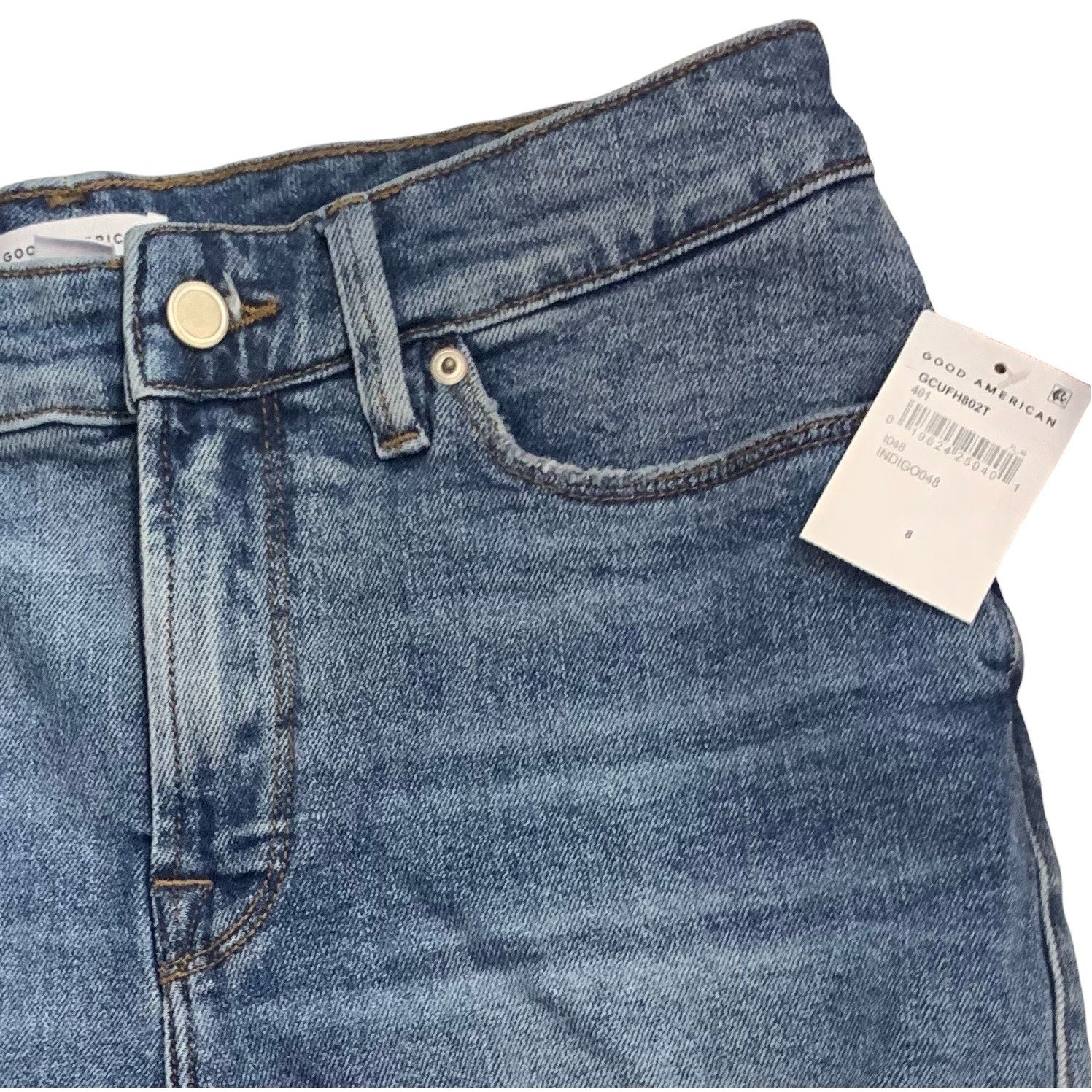 NWT Good American Bombshell Shorts SZ 8/29