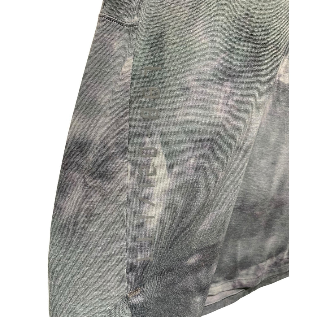 Lululemon Always Agile Short Sleeve Size M  Diamond Dye Asphalt Grey Black
