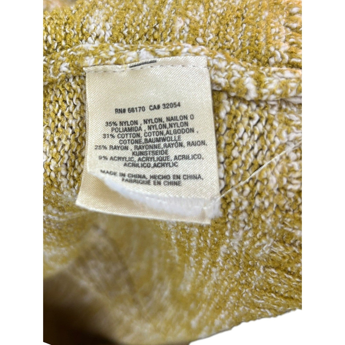 Anthropologie Marled Abigail Duster Cardigan Mustard Yellow S
