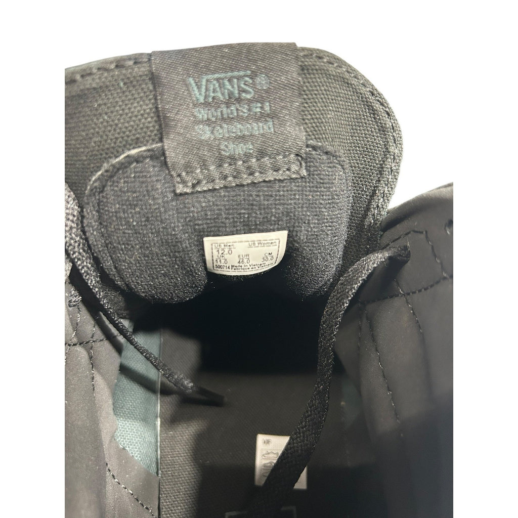 Vans Sk8-Hi Mens 12 Dark Green Black Suede High Top Skate Shoes NEW backtoschool