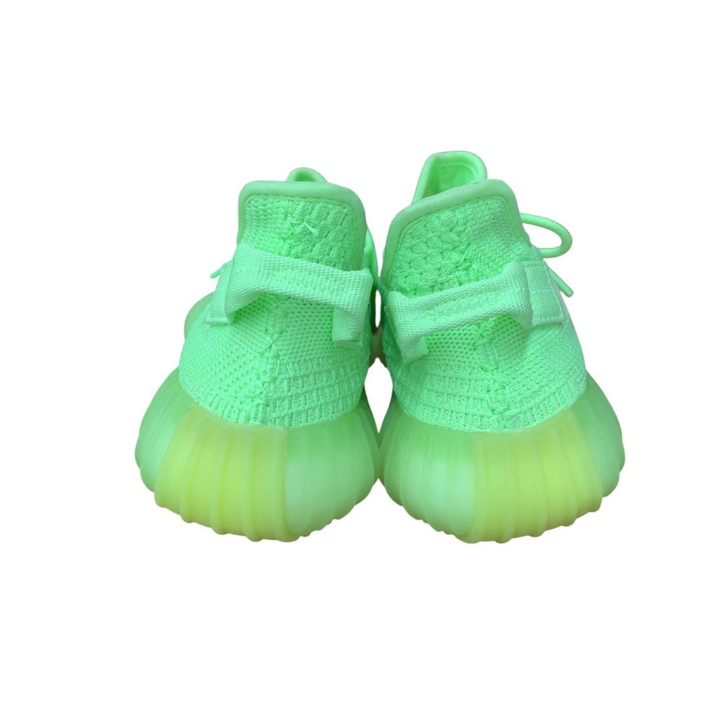 Adidas Yeezy Boost 350 V2 Glow Green Sneakers Shoes Mens Fashion SZ 6.5