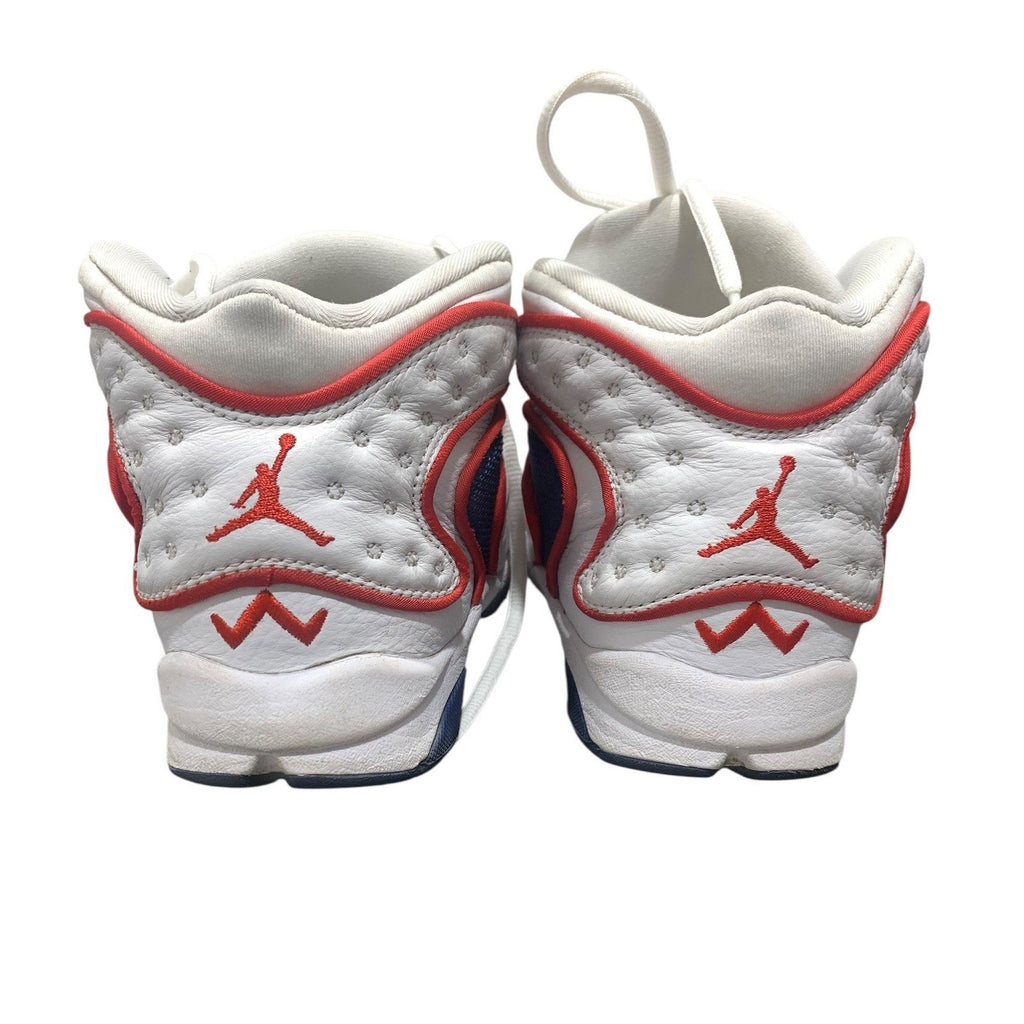 Jordan Womens OG White Navy Red Basketball Sneakers 133000-100 Size 9 retro