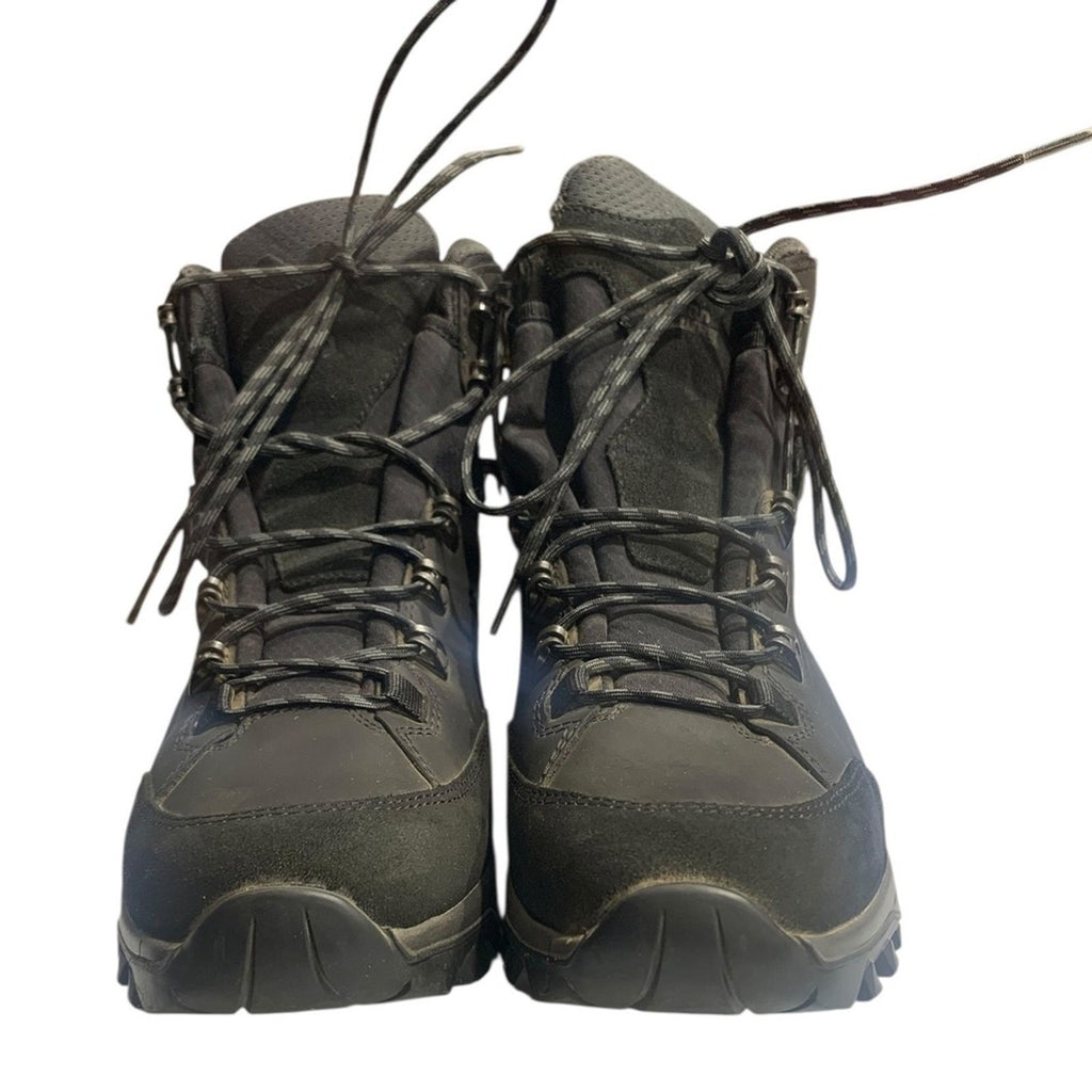 HANWAG Men's Black Leather Gore-Tex Hiking Boots Vibram Sole