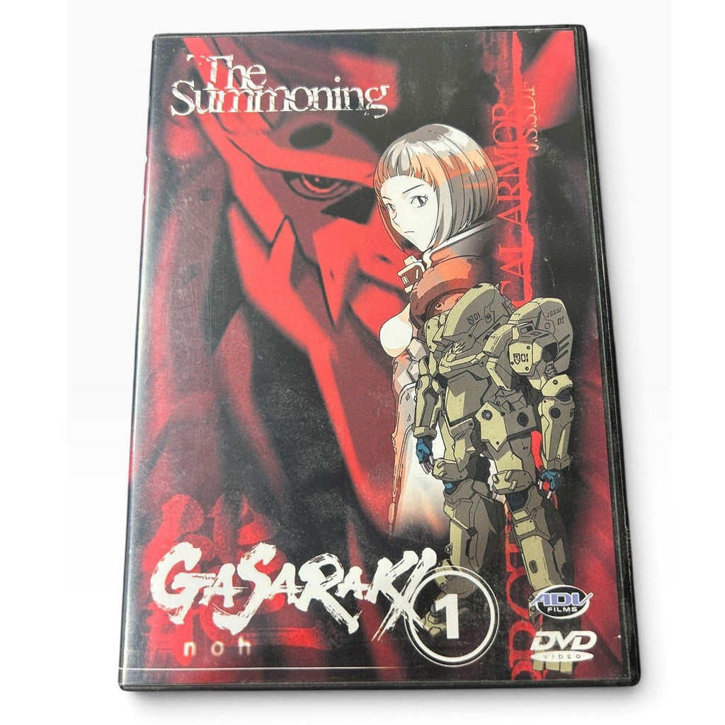 Gasaraki Complete Series DVD Vol 1-8 Set ADV Films Sunrise Mecha Anime tactical