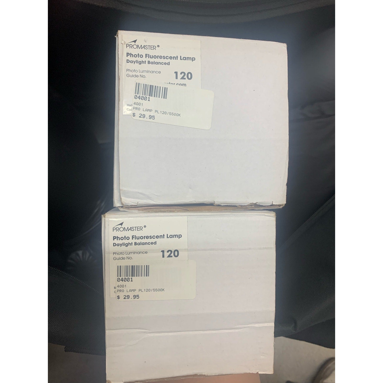 Promaster Lighting Lamps, light bulbs, tripods and bag