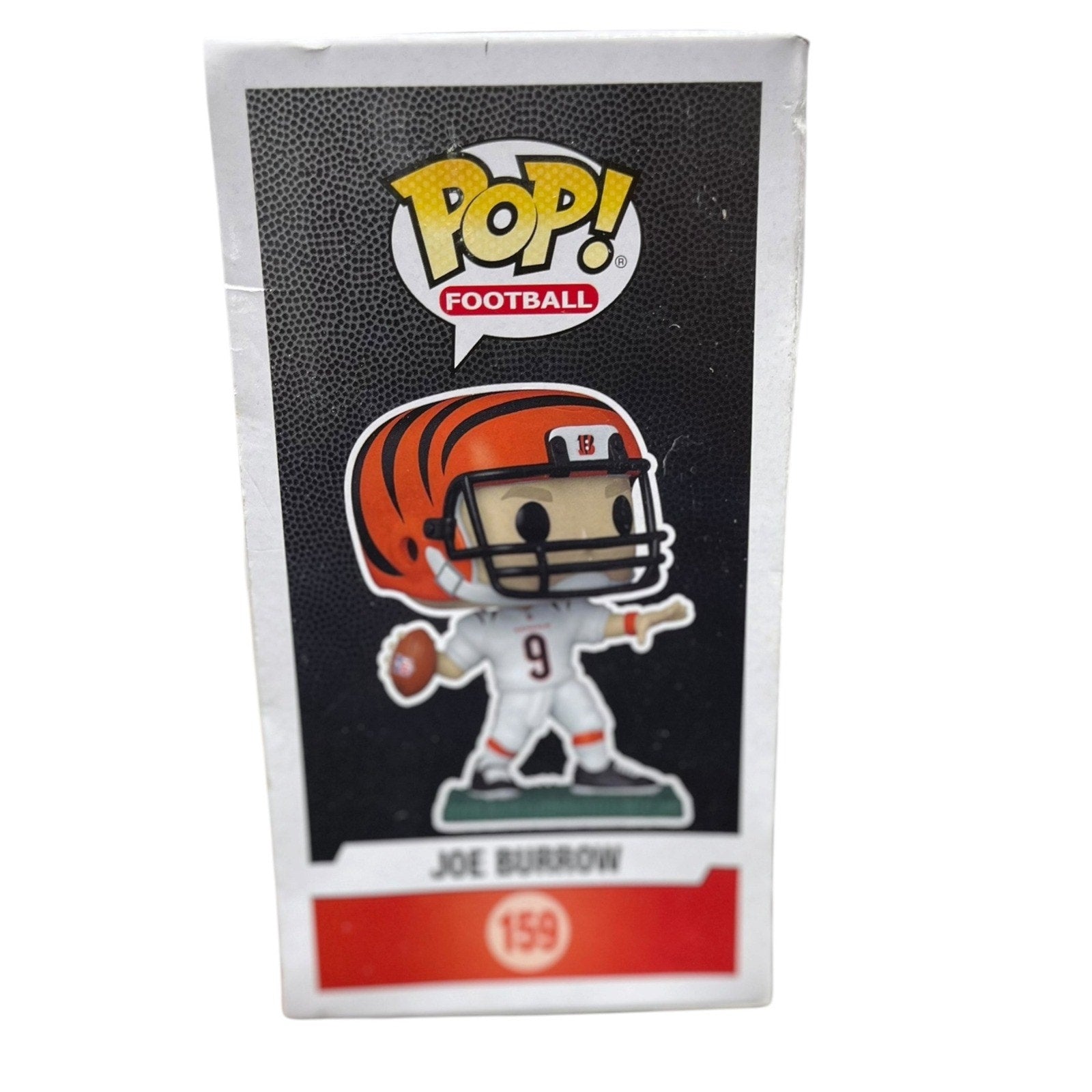 Funko Pop Football Joe Burrow Cincinnati Bengals 159 Vinyl Figure NFL