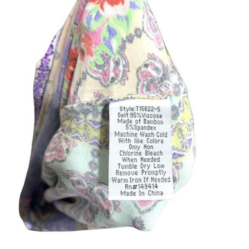 Johnny Was Franco Swing Tank Top SZ Small