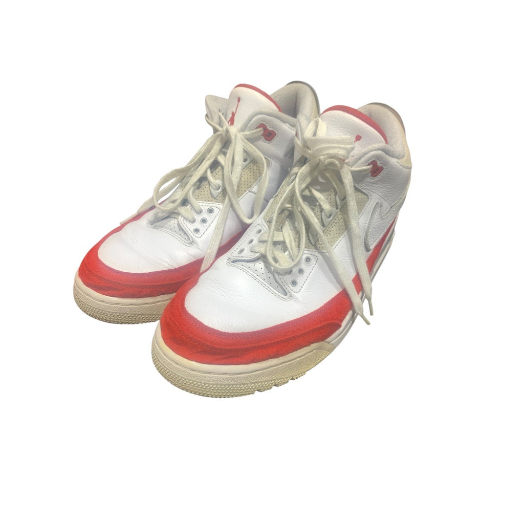 Nike Air Jordan 3 Retro Tinker White University Red CJ0939-100 Mens Size 12