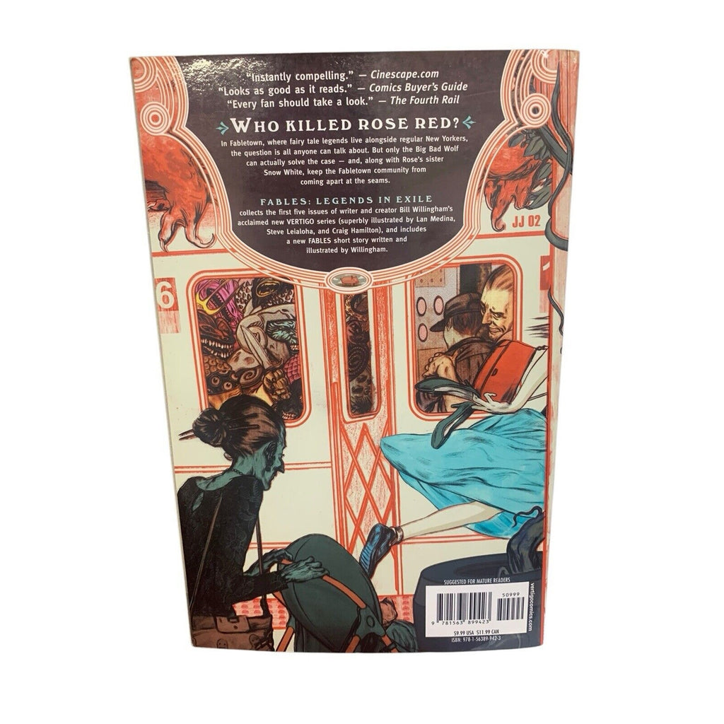 DC/VERTIGO COMICS : FABLES TPB (2003) - LEGENDS IN EXILE - WILLINGHAM