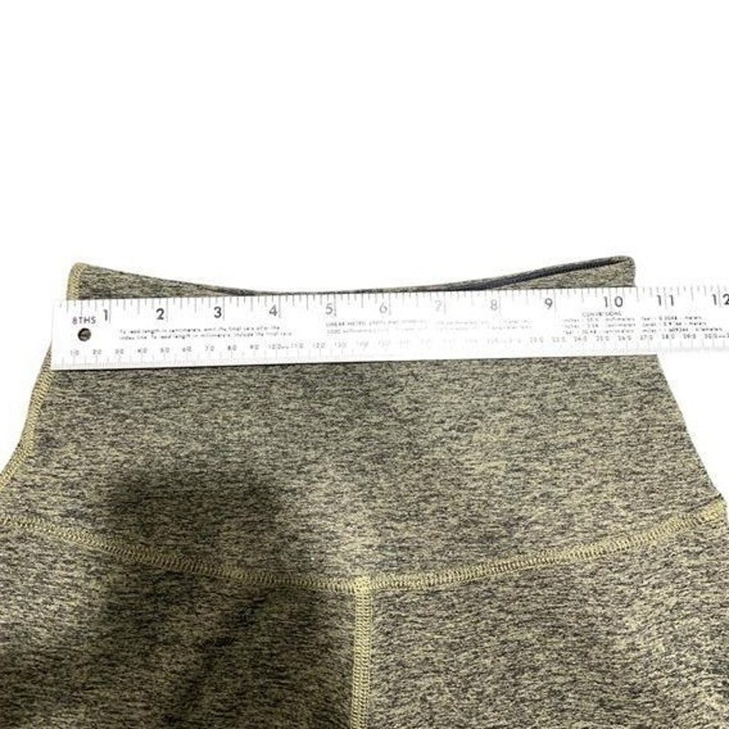 Beyond Yoga Womens High Waisted Space Dye Leggings Aviator Green Heathered Small