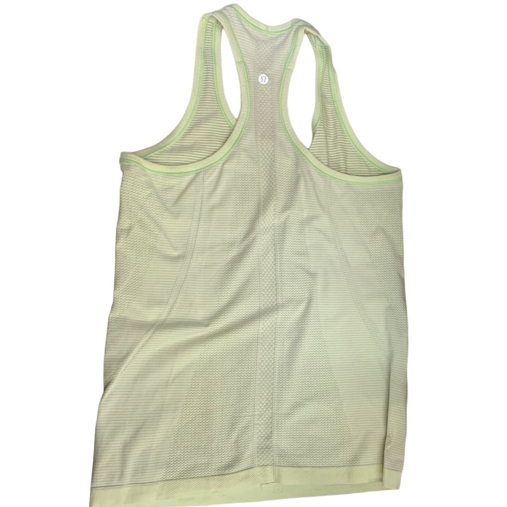 Lululemon Run: Swiftly Racerback Wild Lime sz 8