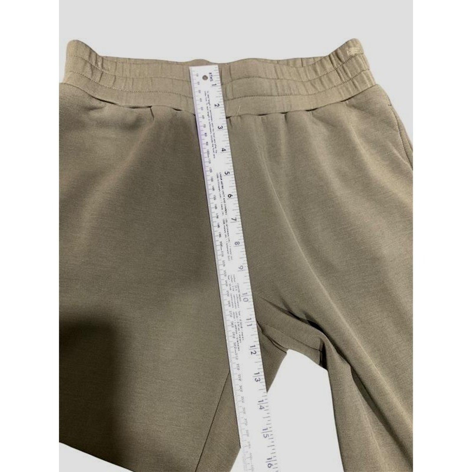 Varley DoubleSoft Varley Slim Pant 25" Olive Green High Rise Sweatpants Small