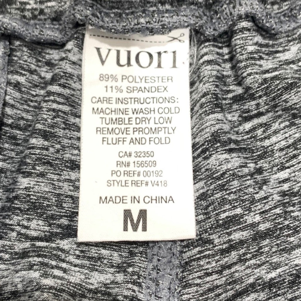 Vuori Ponto Performance Pant Mens Medium Charcoal Heather Grey V418 Joggers