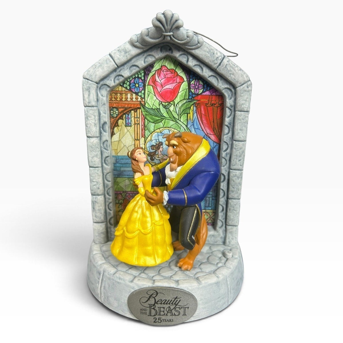 Hallmark Keepsake Disney Beauty and the Beast 25th Anniversary Musical Ornament
