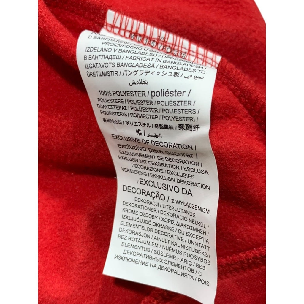 San Francisco 49ers Fanatics Red Full Zip Hoodie Mens 2XL NFL Jacket