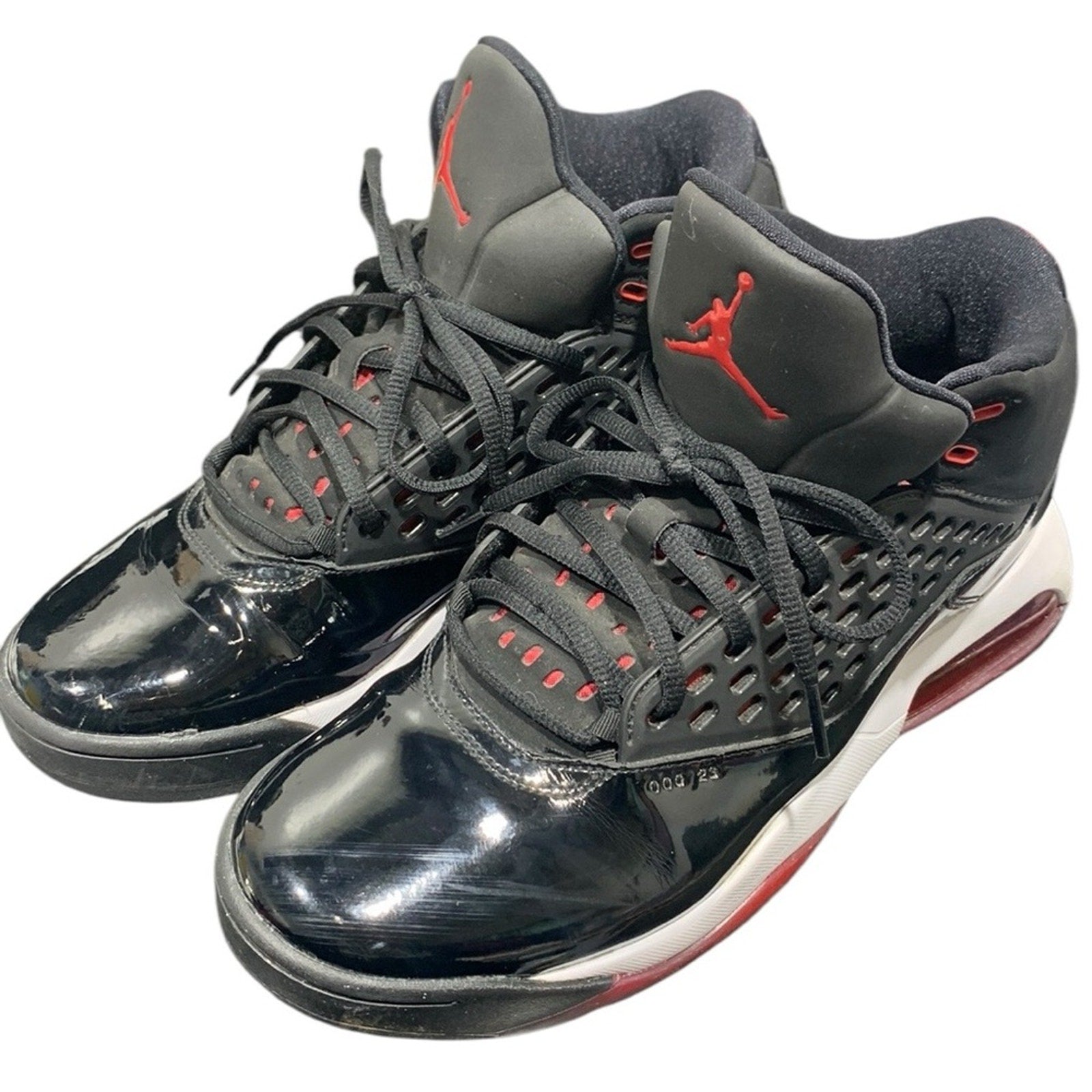 NIKE JORDAN AIR MAX 200 JUMPMAN CD6107-001 US  Size 11 Black & Red no box