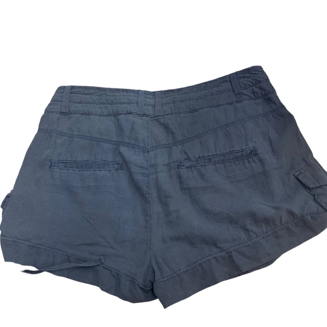 Free People Melvin High Rise Cargo Navy Shorts SZ 4