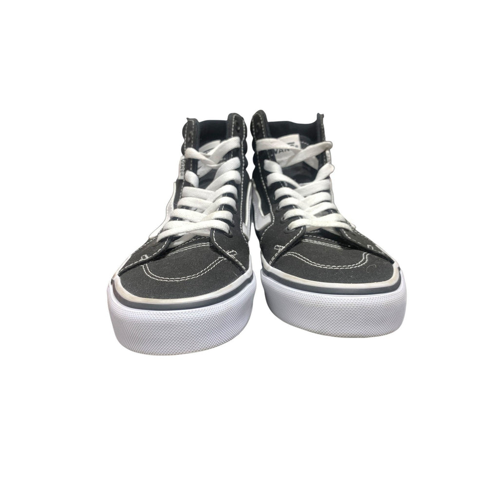 Vans Sk8-Hi Black White High Top Canvas Sneakers Womens 8 Mens 6.5 VN000D5IB8C