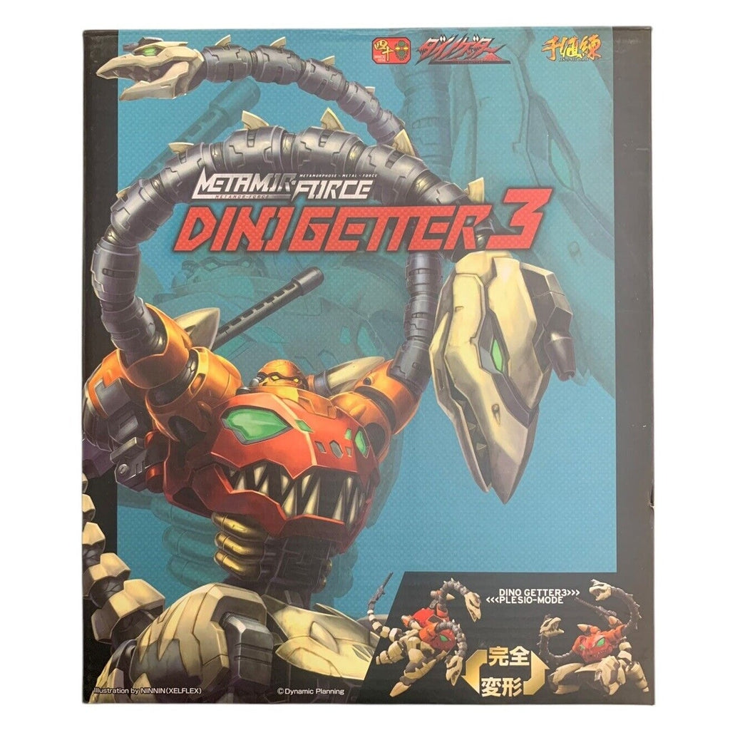 METAMOR-FORCE METAMORPHOSE METAL FORCE DINO GETTER3 DINIGETTER3 Getter 3 Robo