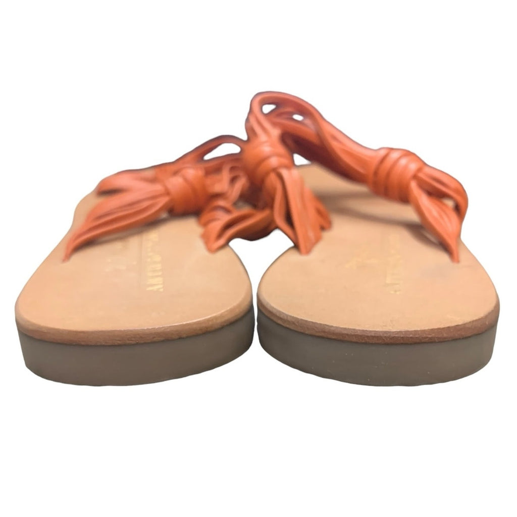 ANTHROPOLOGIE Matisse Mystic Sandals ORANGE SZ 8
