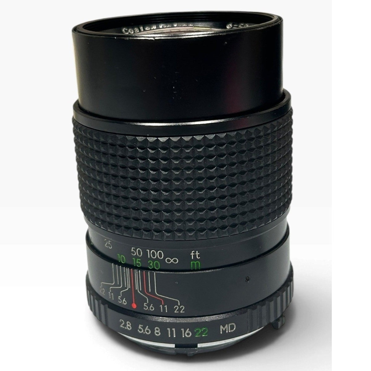 JCPenney 135mm f2.8 Coated Optics Telephoto Lens Minolta MD Mount 52mm Filter