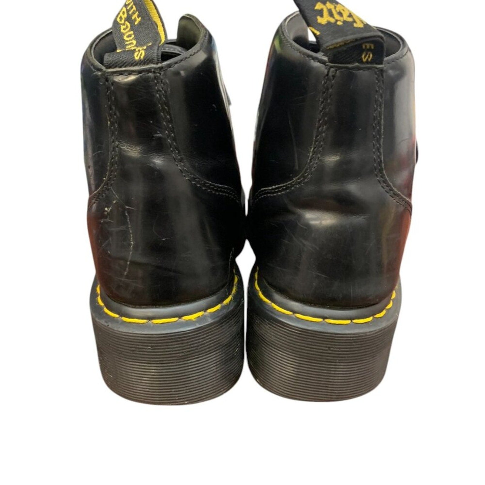Dr. Martens Black Devon Platform Boots SZ 9 US L