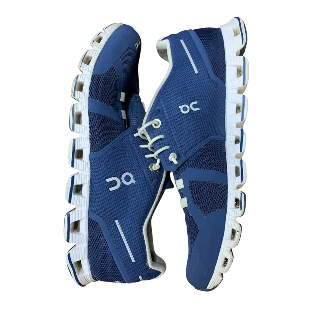 On-Running Women's Cloud Sneakers Denim/White Size 8.5 Running