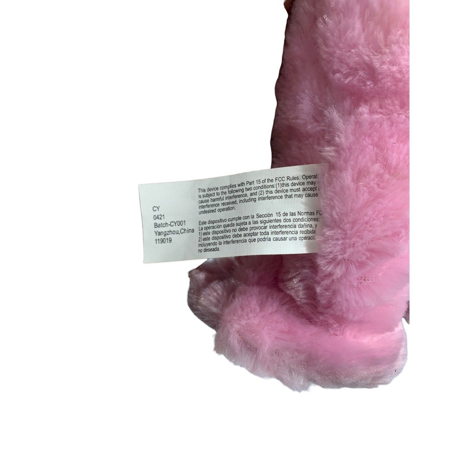 A Christmas Story Pink Bunny Suit Plush Doll Ralphie Character Toy