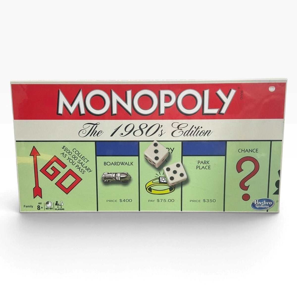 Factory Sealed Monopoly The 1980's Edition Board Game Winning Moves Hasbro Retro