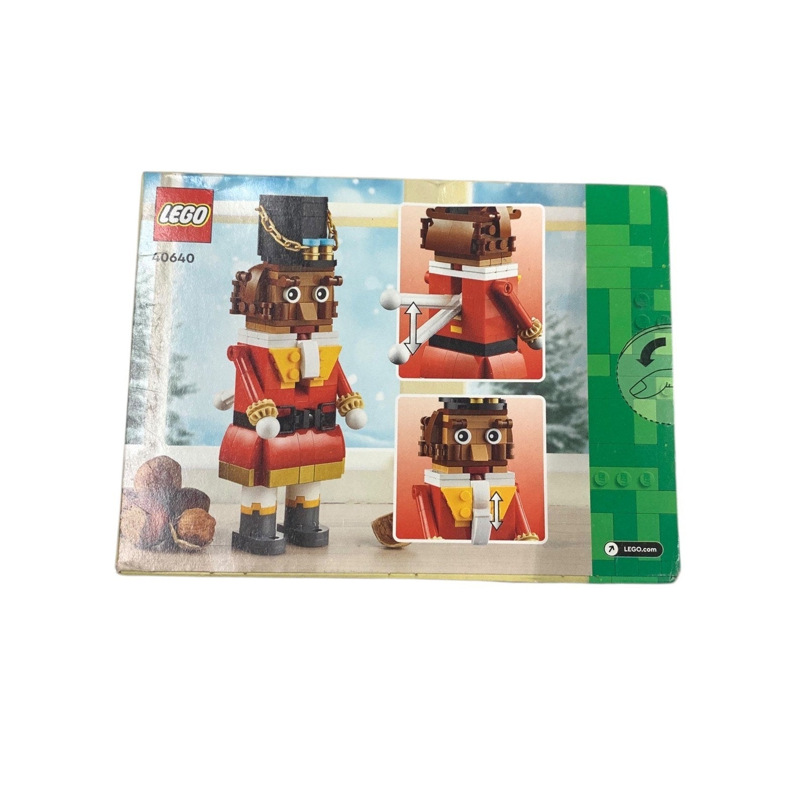 LEGO Nutcracker 40640 Christmas Building Set 208 Pieces Holiday Decor Toy
