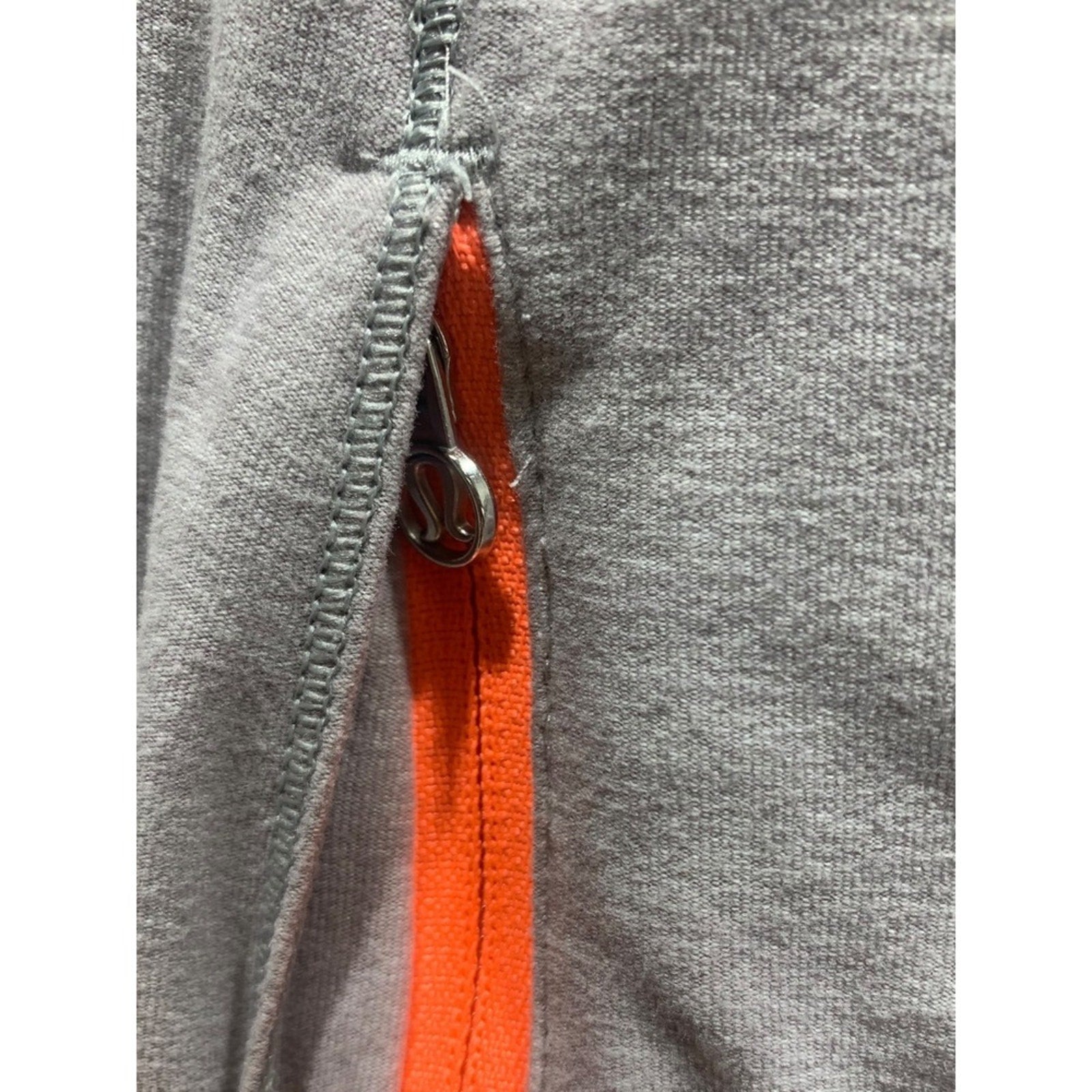 Lululemon Forthright 1/2 Zip Grey Heathered Long Sleeve Pullover Size 6