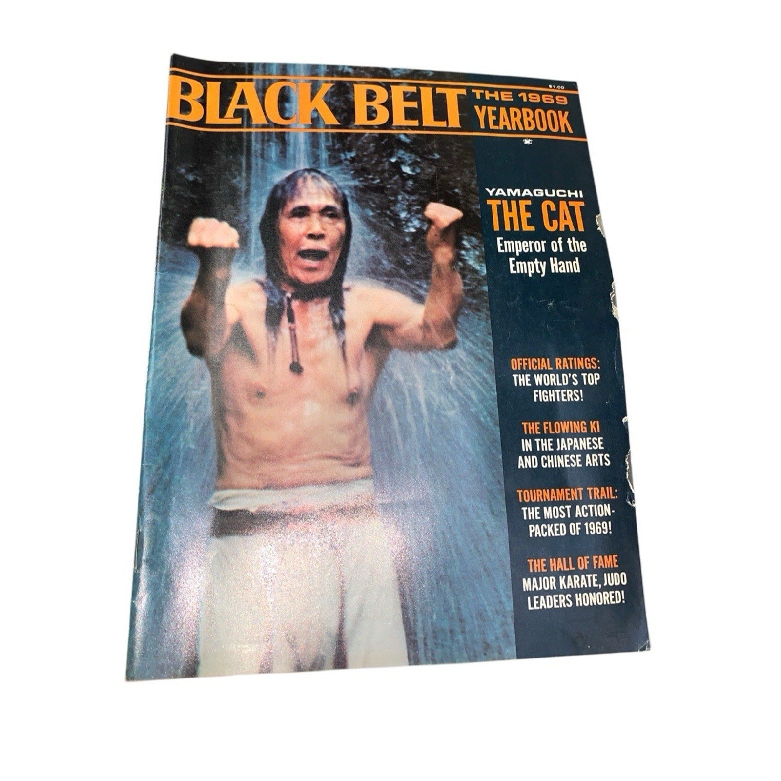 1969 BLACK BELT YEARBOOK GOGEN "THE CAT" YAMAGUCHI KARATE KUNG FU MARTIAL ARTS